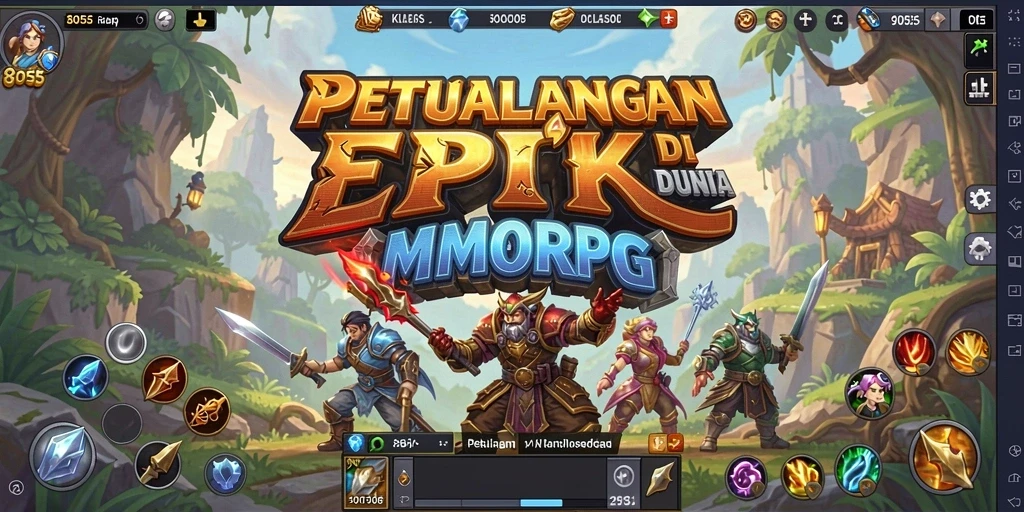 Gameplay seru dan grafis menawan di 8055.