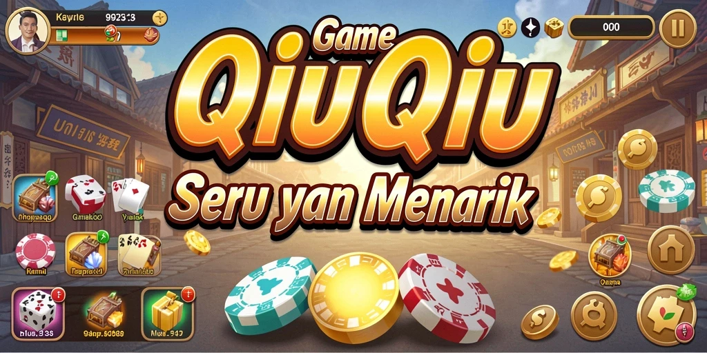 Tampilan menarik dari gameplay QiuQiu di 9939.