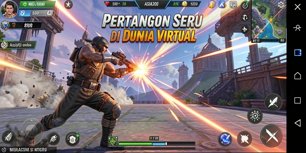 Tampilkan aksi pertarungan mendebarkan di ASIA200.