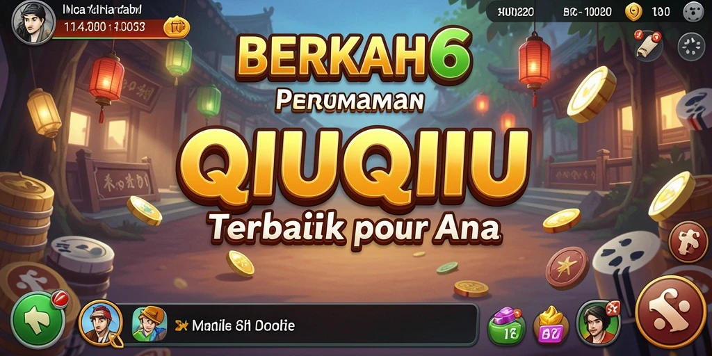 Screenshot gameplay QiuQiu yang menarik dan seru.