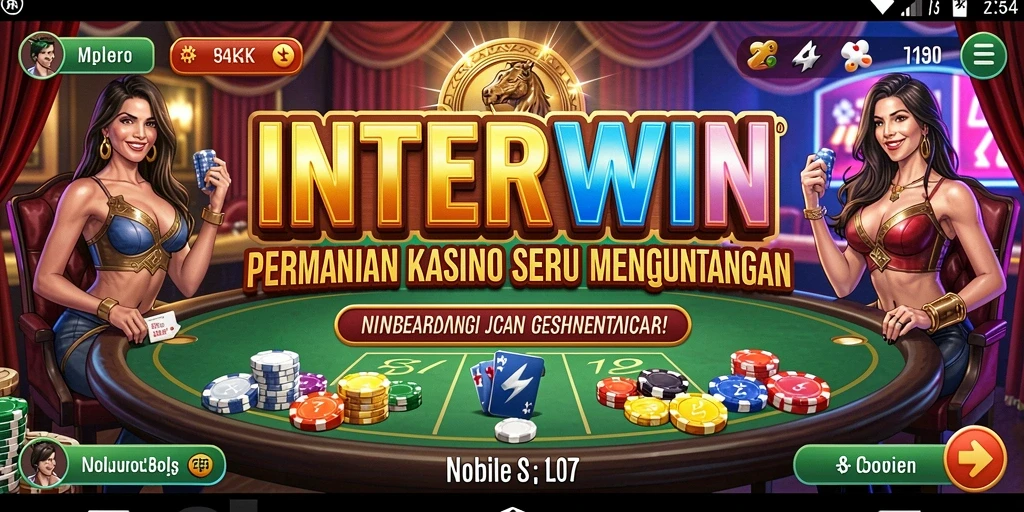 Tampilan gameplay yang mengasyikkan dari INTERWIN di Kasino
