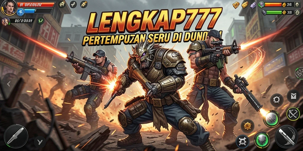 Tangkapan layar LENGKAP777 menampilkan aksi pertempuran yang mendebarkan.