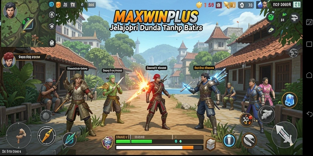 Tampilan gameplay seru dalam dunia terbuka MAXWINPLUS.