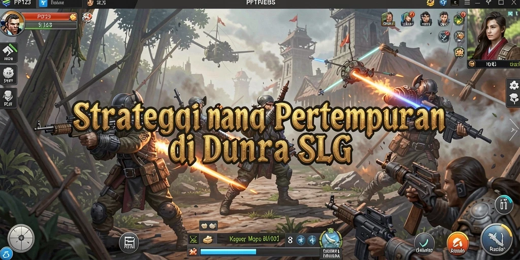 Tampilan menakjubkan dari gameplay PP123 saat membangun kerajaan.